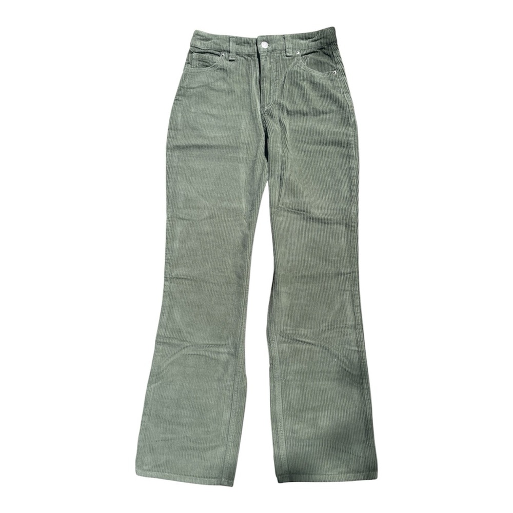 Olive Corduroy Trousers